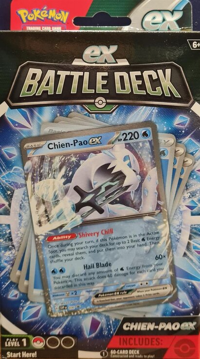 Pokemon Trading Card Game ex Battle Deck – Chien-Pao